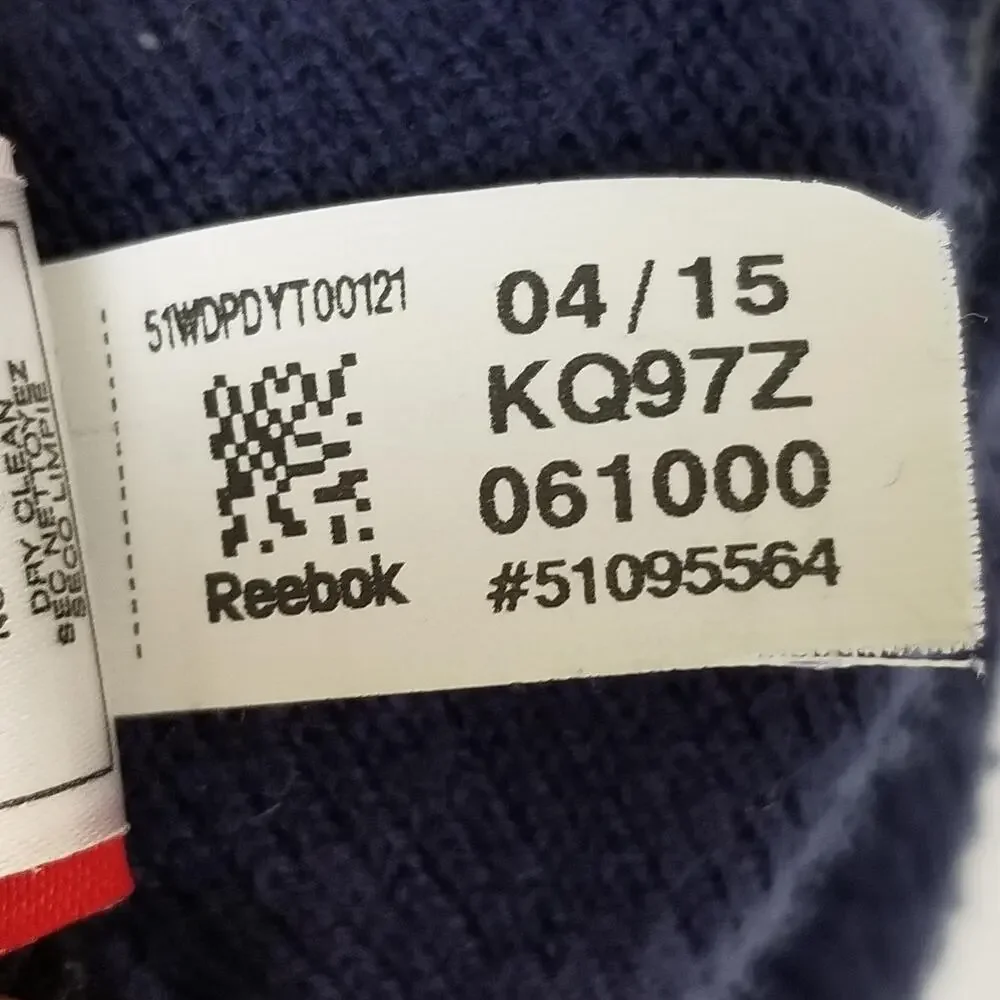 Buffalo Sabres Hat Beanie Mens‎ One Size Gray Navy NHL Hockey Reebok Knit Pom